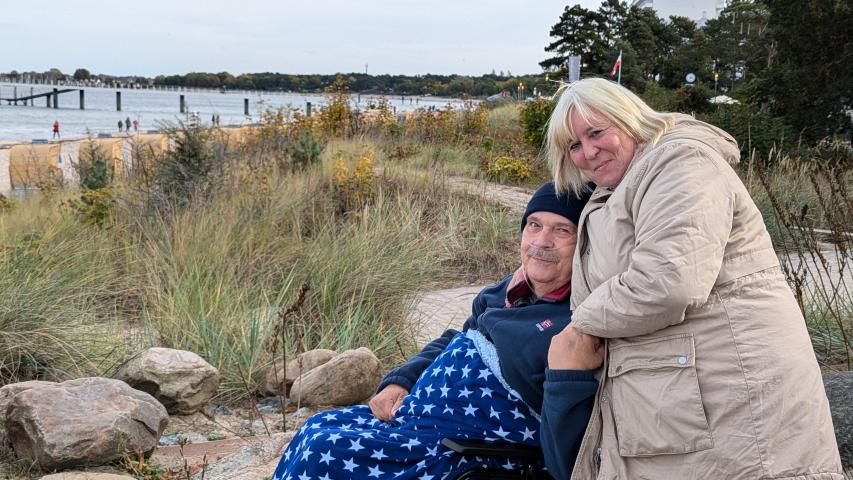 Michael und Susanne am Timmendorfer Strand